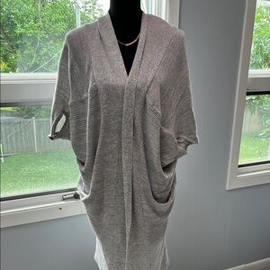Babaton Gray Women's Cardigan Sweater
